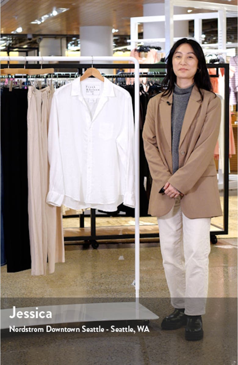 Eileen Relaxed Button-Up Shirt, sales video thumbnail