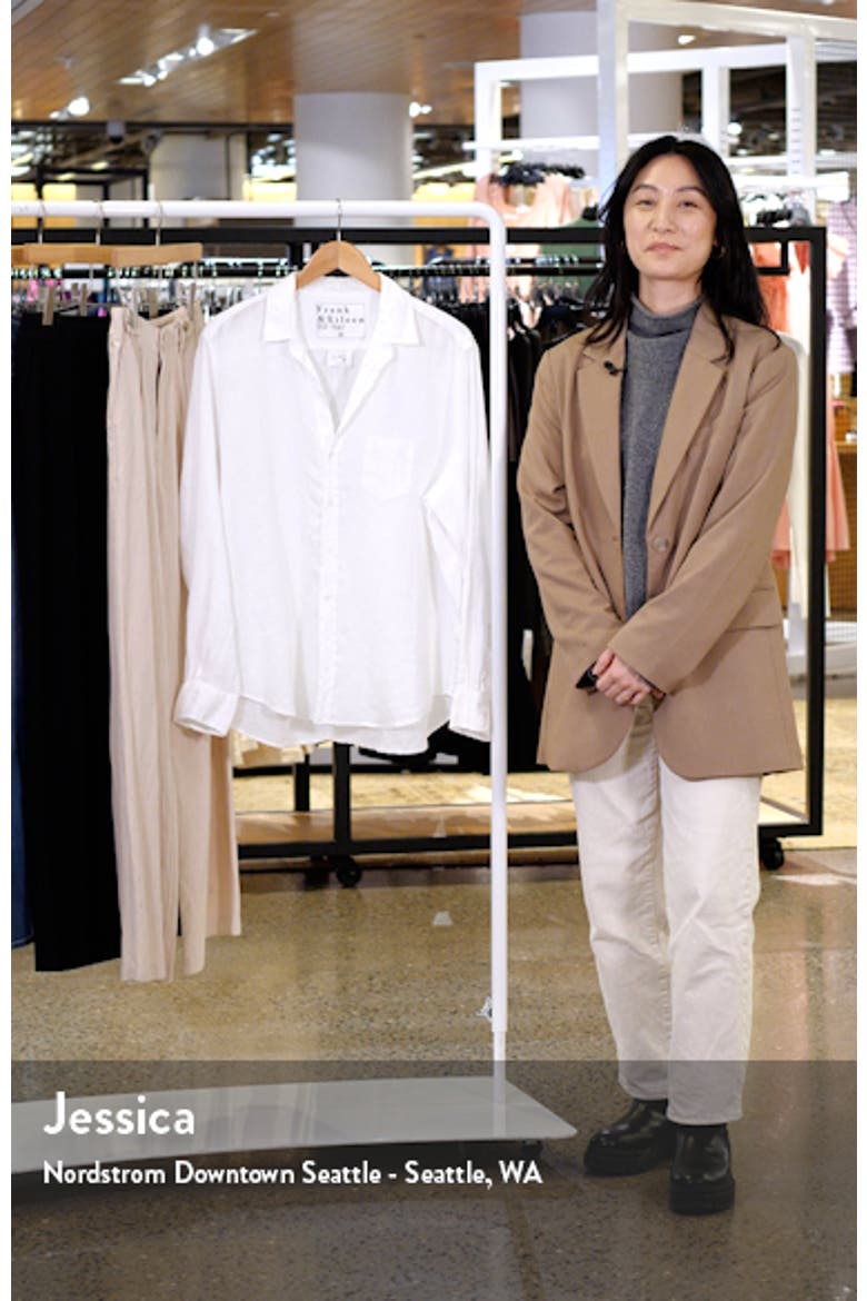 Eileen Relaxed Button-Up Shirt video