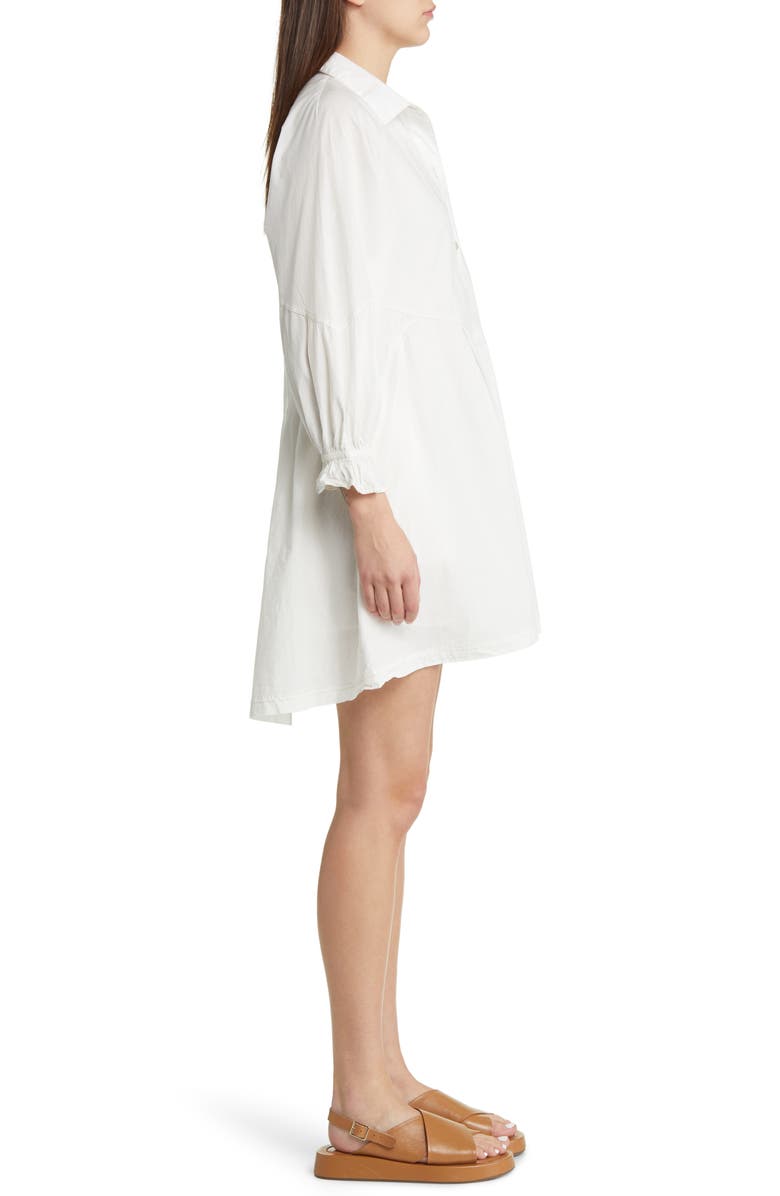 Free People Hannah Cotton Poplin Mini Shirtdress, Alternate, color, 