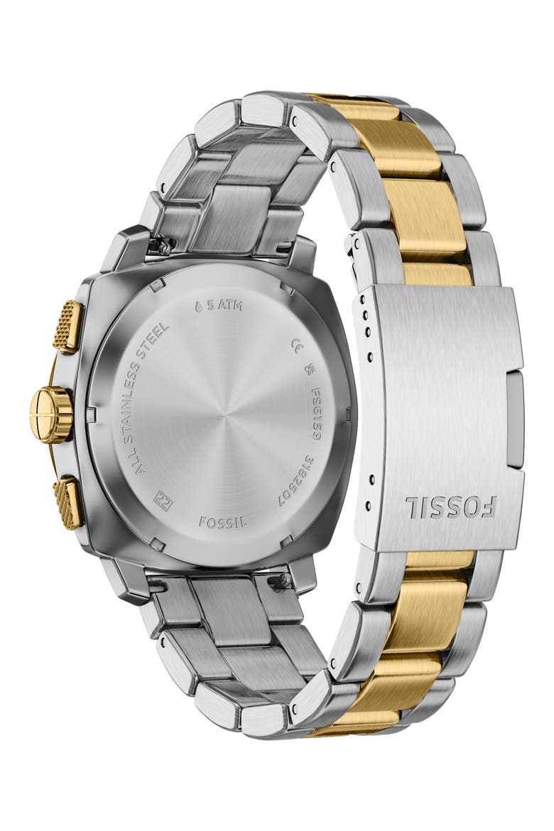 Machine Chronograph Two-Tone Bracelet Watch, 44mm, Alternate, color, TWO TONE