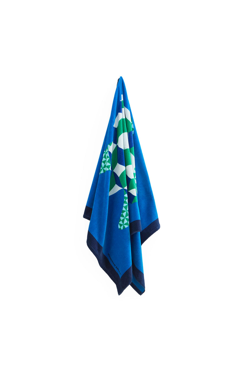 Jonathan Adler Turtle Beach Towel, Alternate, color, Blue
