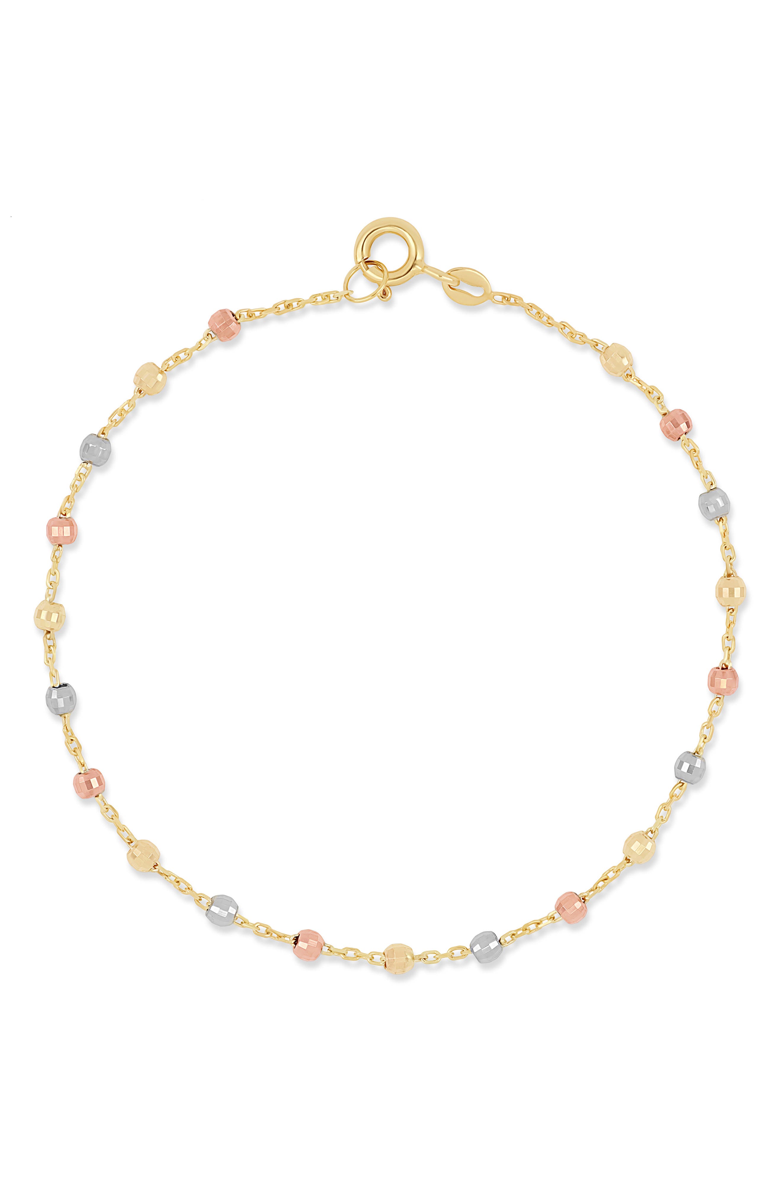 selected 14K WHITE/ ROSE/ YELLOW GOLD