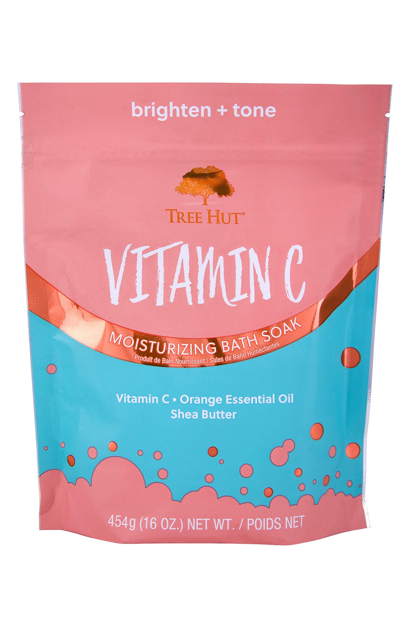 Tree Hut Vitamin C Brigthening Moisturizing Bath Soak (Women ...