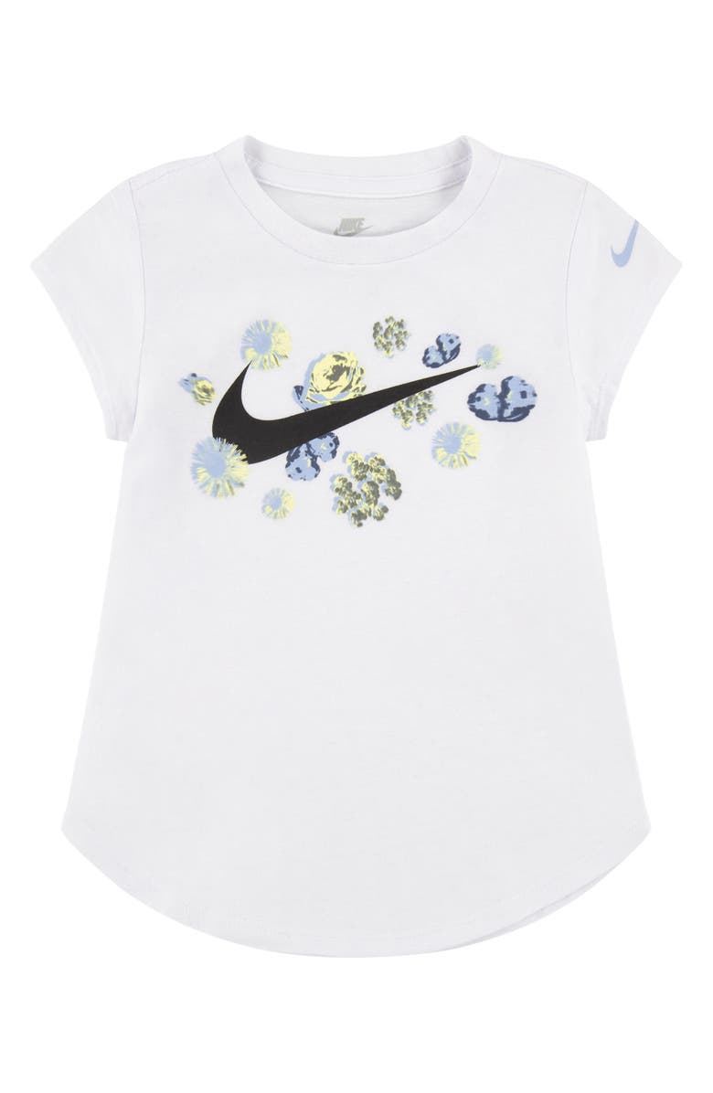 Nike Kids' Floral Futura Graphic T-Shirt, Main, color,