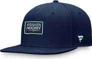 FANATICS Men's Fanatics Branded  Deep Sea Blue Seattle Kraken Authentic Pro Prime Snapback Hat