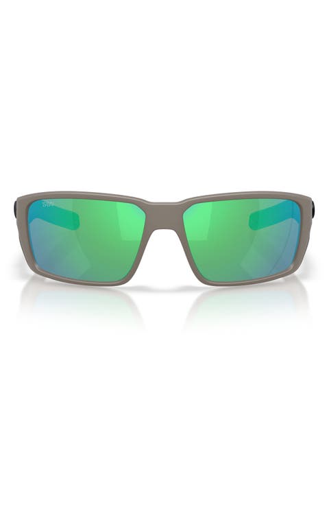 60mm Fantail Pro Polarized Rectangle Sunglasses
