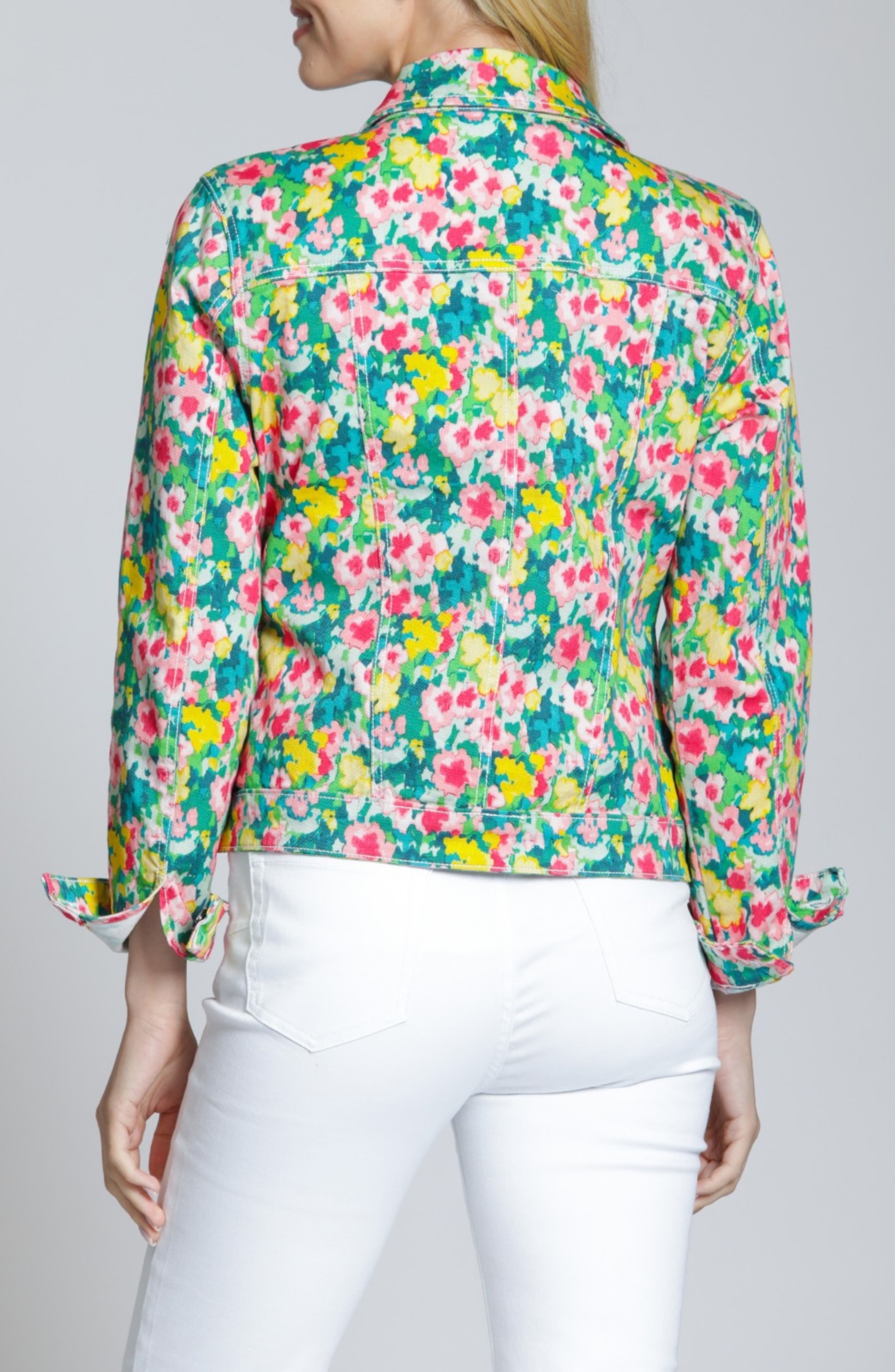 Print Denim Jacket - image 4