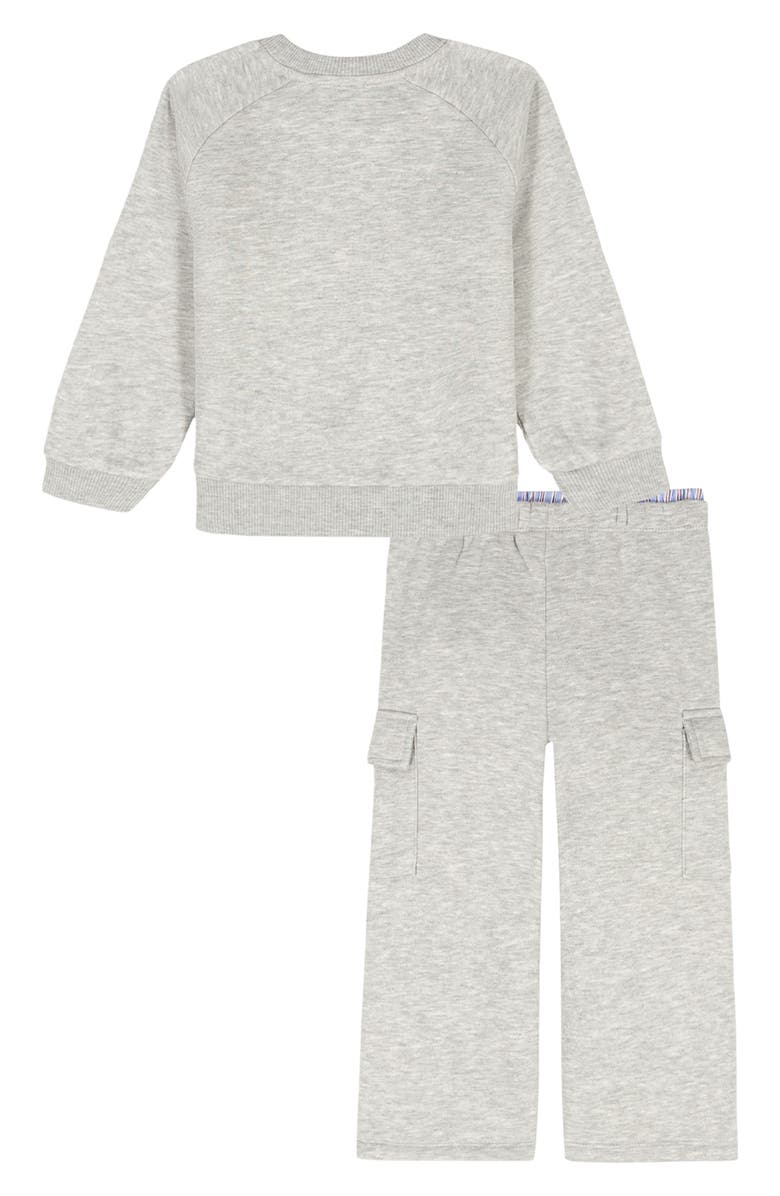 Tommy Hilfiger Pullover & Cargo Pants Set, Alternate, color, Gray