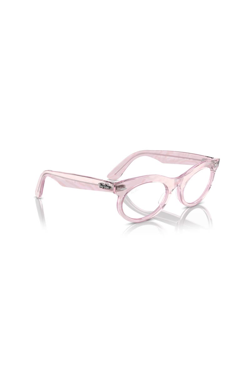 50mm Oval optical glasses, Alternate, color, Violet