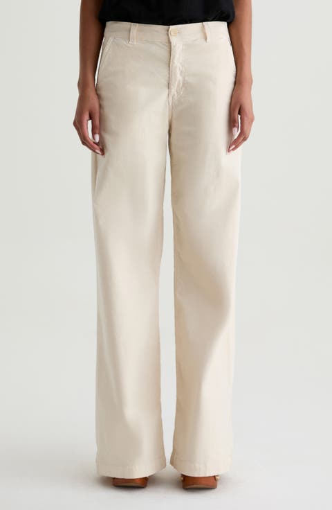Stella Low Slung Corduroy Palazzo Pants