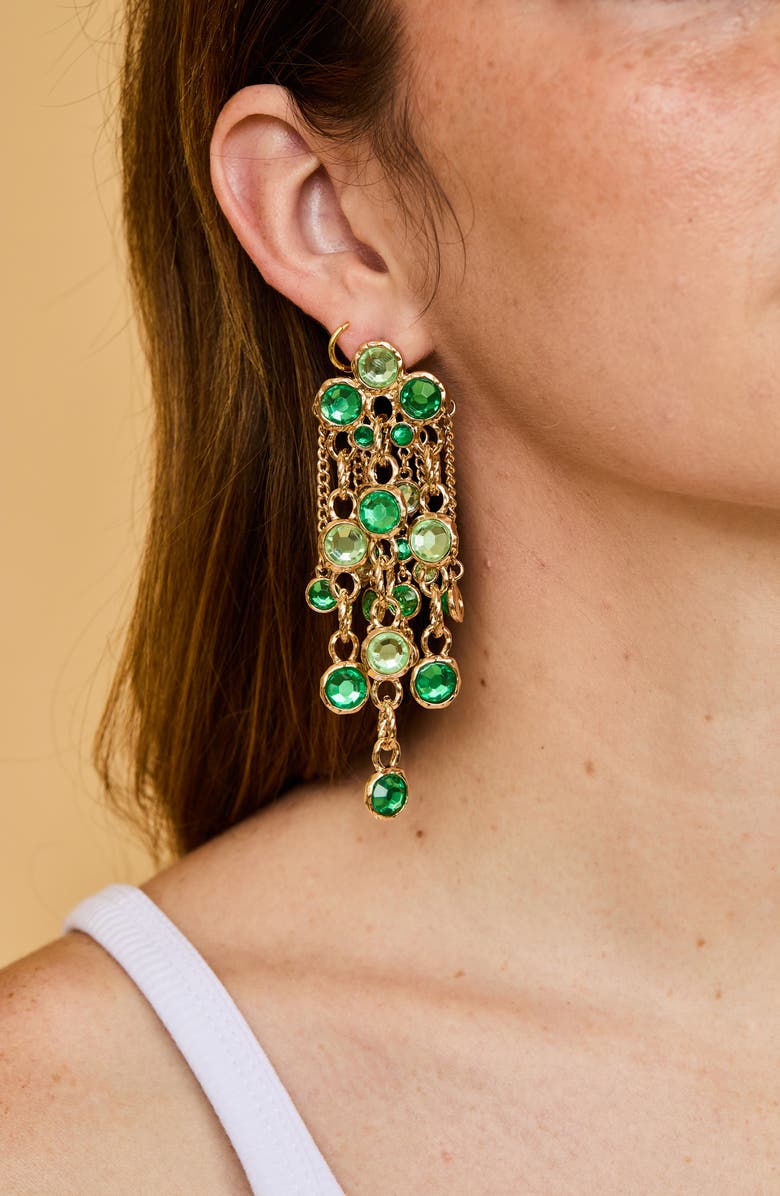 Petit Moments Paredes Crystal Chandelier Earrings, Alternate, color, 