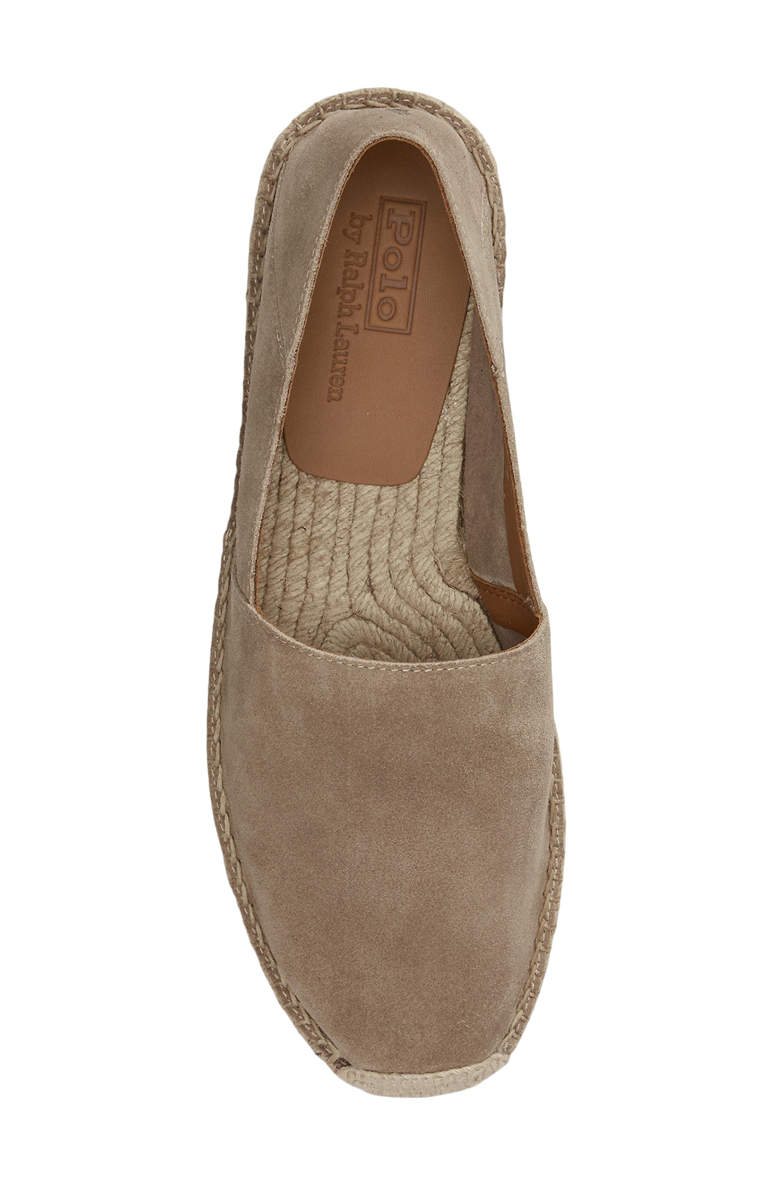 Ralph Lauren Cevio V2 Espadrille Slip-On Shoe, Alternate, color, Dirty Buck