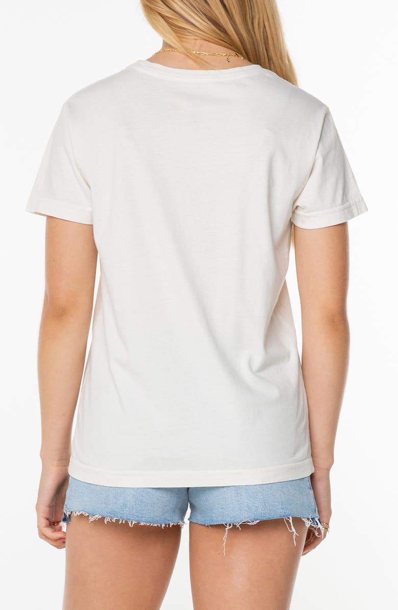 Roxy Wave Stripe Graphic T-Shirt, Alternate, color, Egret Wave Stripe