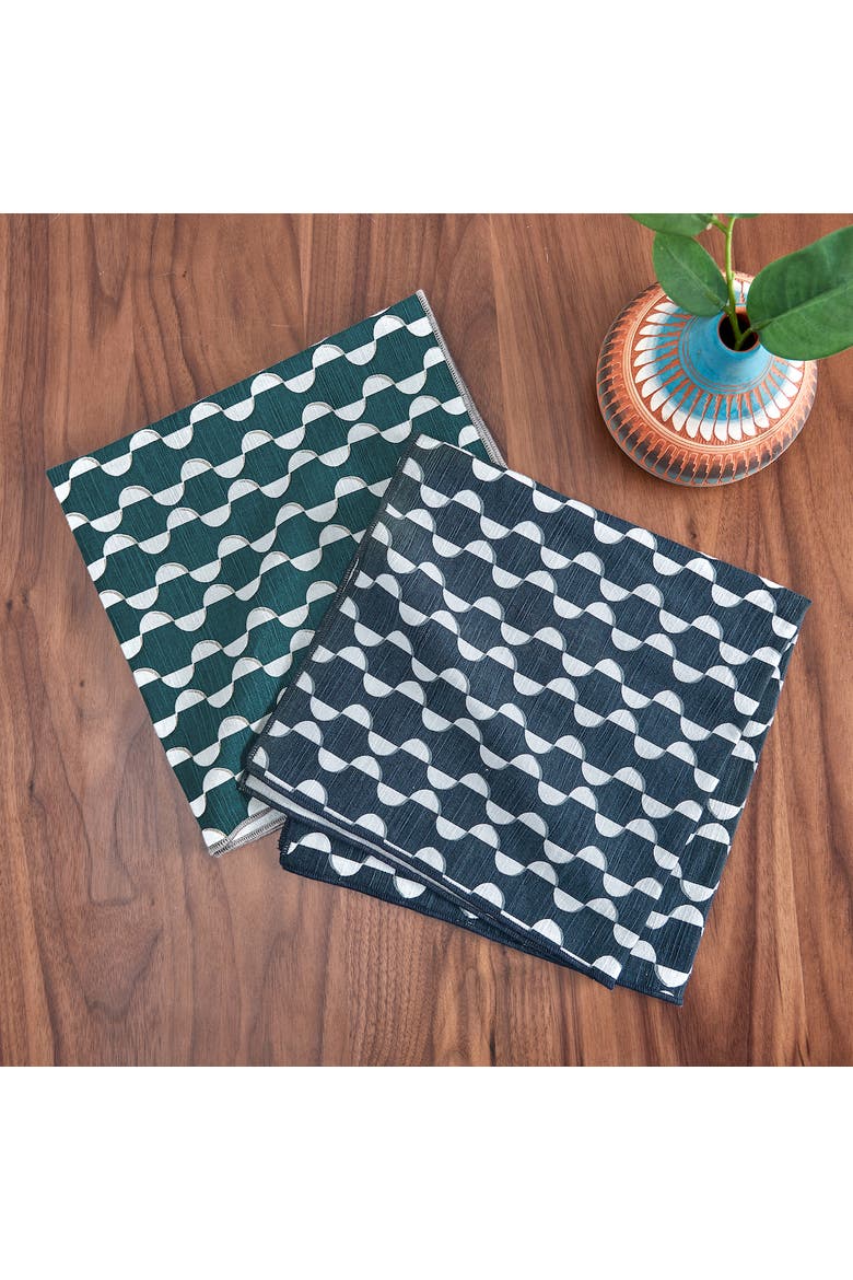Lee Indigo Napkin Set of 4, Alternate, color, Blue