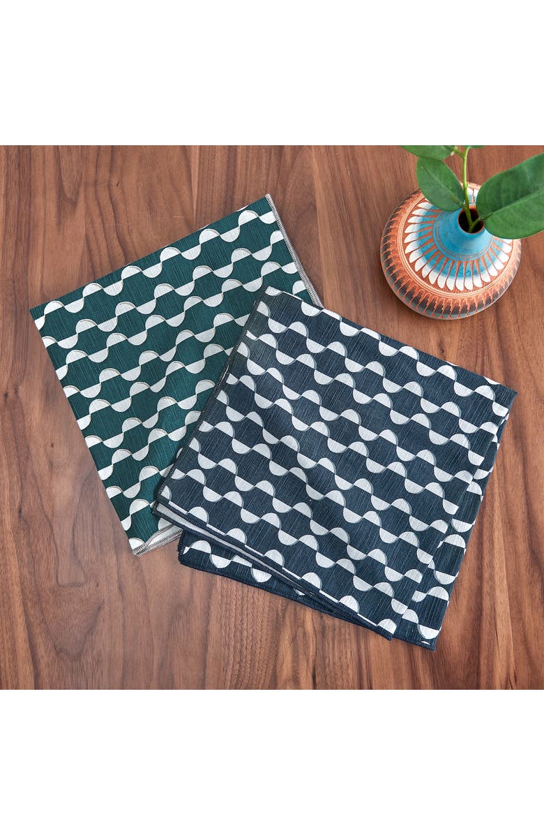 carol & frank Lee Indigo Napkin Set of 4, Alternate, color, Blue