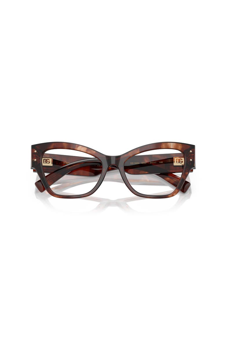 52mm Butterfly optical glasses, Alternate, color, Red