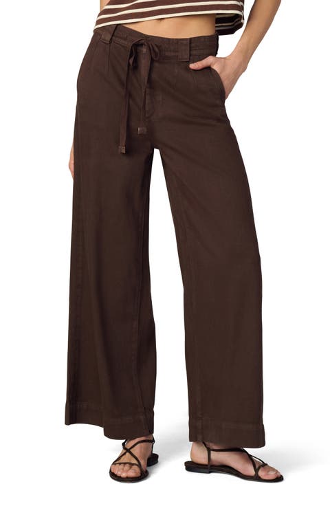 ボトムスその他 PAROSH Women Pants LILLE24D232245008 Brown Pasco Pants Sand - Alhambra | Women's Clothing Boutique, Seattle