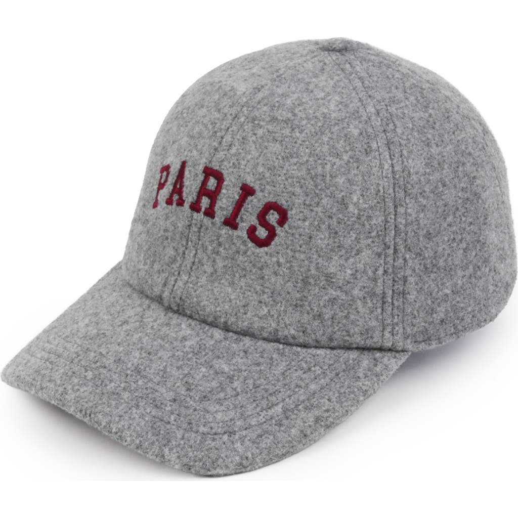 David & Young Paris Baseball Cap In Grey