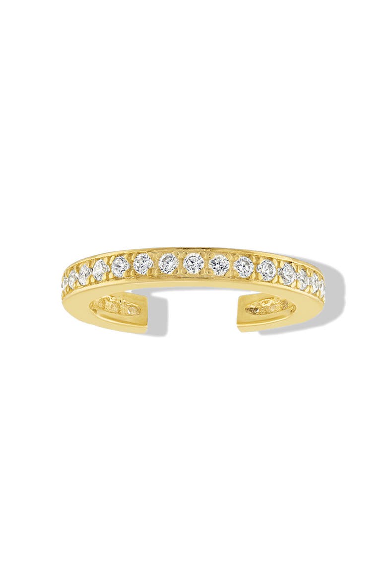 Pave Ear Cuff, Main, color, Gold