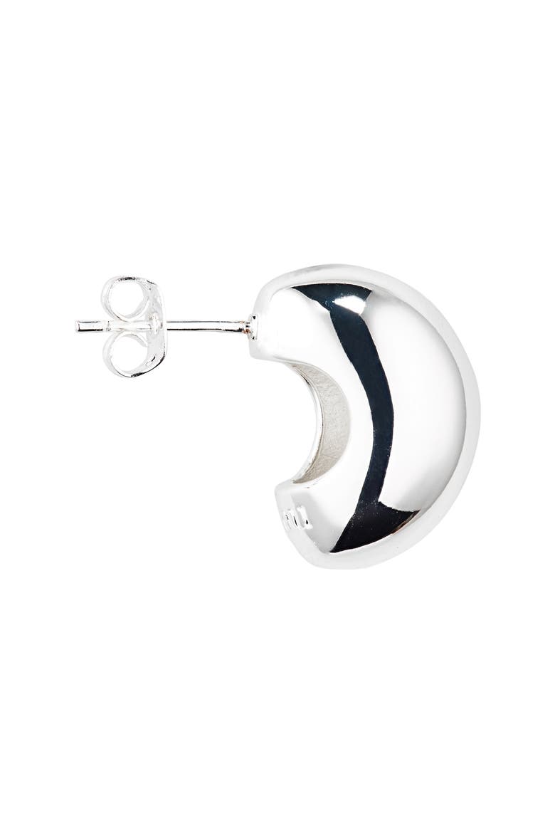 Benjie Earrings, Alternate, color, SILVER
