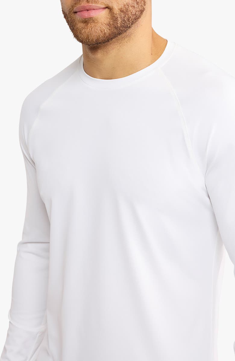 Fair Harbor Anchor Long Sleeve Rashguard, Alternate, color, White