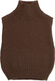 DELUC George Sleeveless Mock Neck Sweater