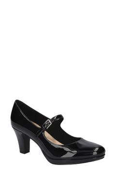 Scarpe Décolleté Donna Easy Street Venue - Tacco 5 Cm, Design Asimmetrico, Punta Affusolata, Suola Flessibile, Elasticizzate