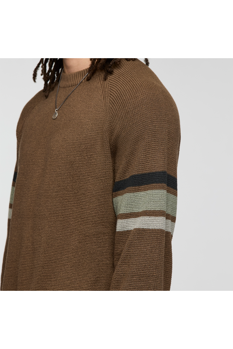 Libre Waffle Crew Sweater - Men's, Alternate, color, Dune