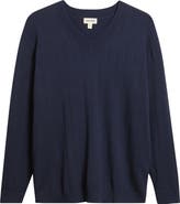 Open Edit V-Neck Sweater