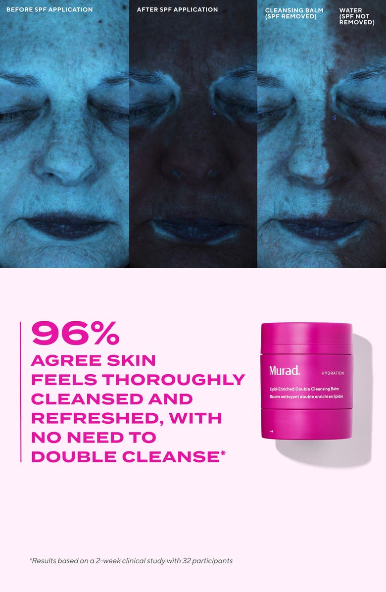 Murad<sup>®</sup> Lipid-Enriched Double Cleansing Balm, Alternate, color,