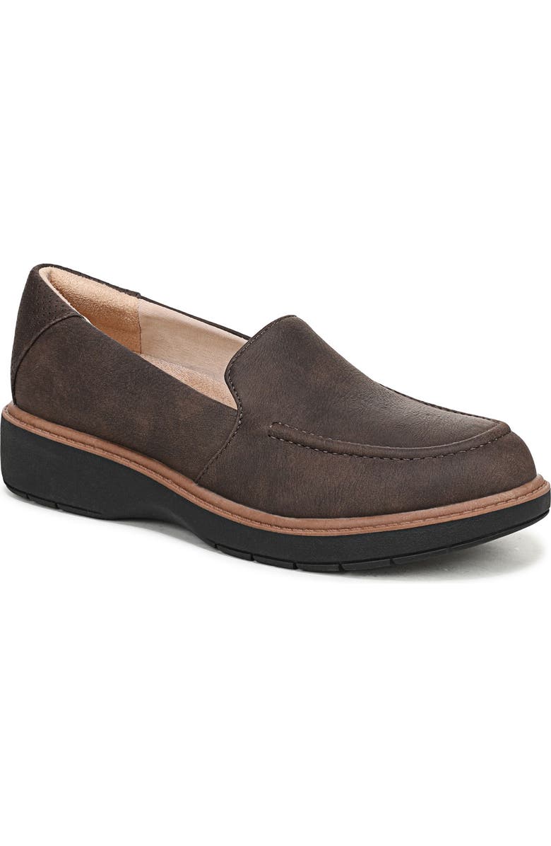 Dr. Scholl's Calm Down Loafer, Main, color, Dark Brown