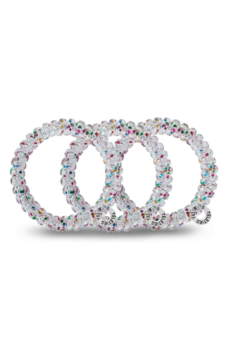 TELETIES Coil Hair Ties, Main, color, 