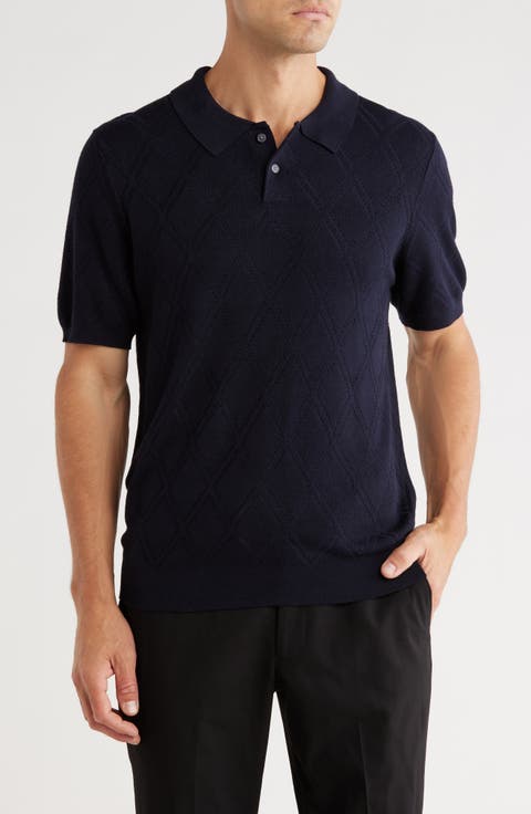 Diamond Knit Polo