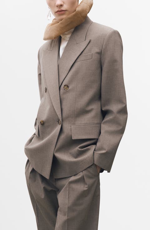 Double Breasted Suit Jacket