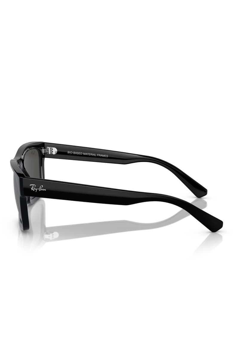 Ray-Ban Warren 54mm Rectangular Sunglasses, Alternate, color, Dark Grey