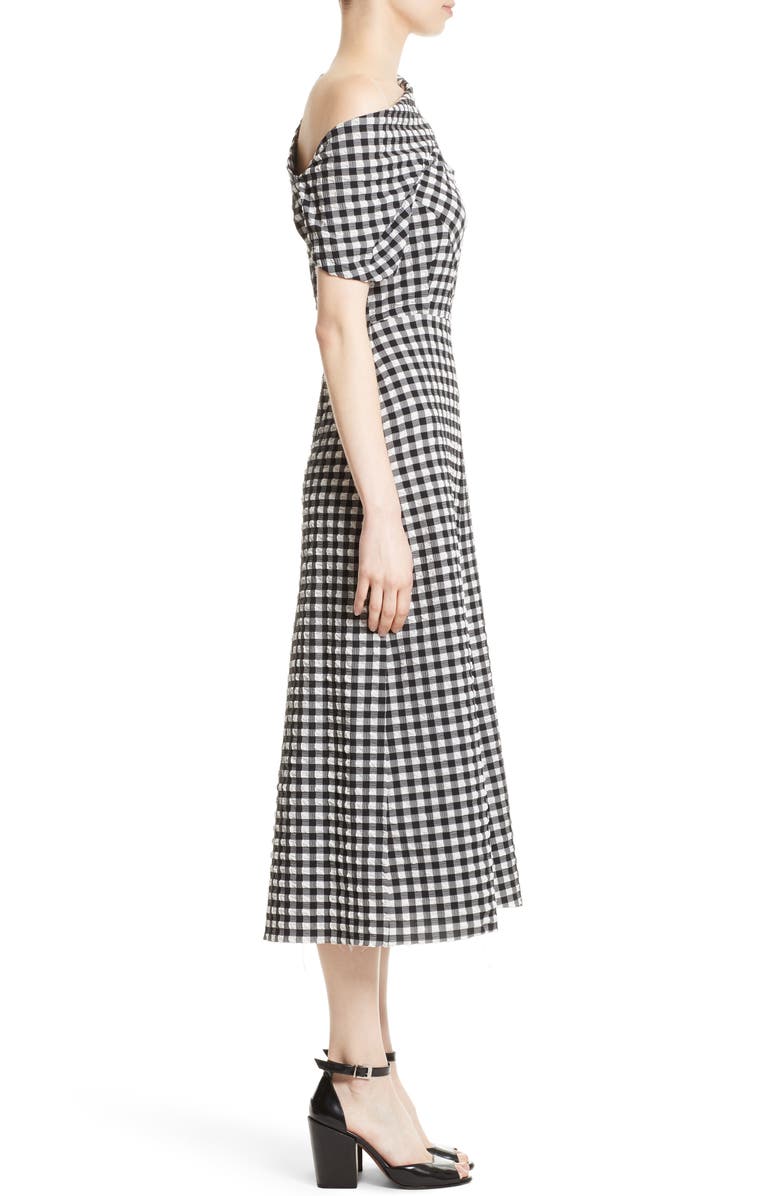 Rachel Comey Pout One-Shoulder Midi Dress, Alternate, color, 