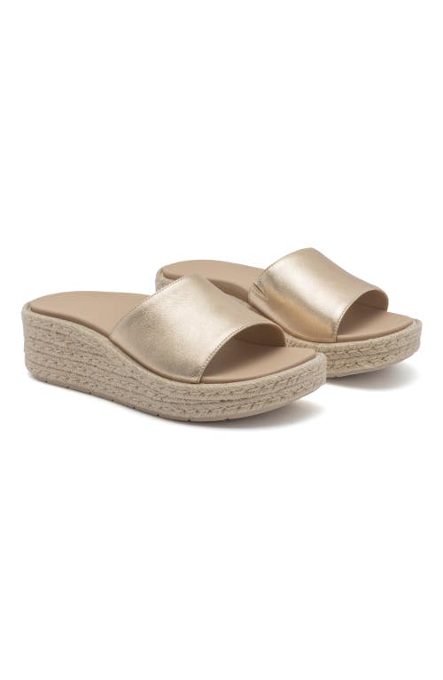 Abeo Solstice Slide In Light Gold - Metatarsal