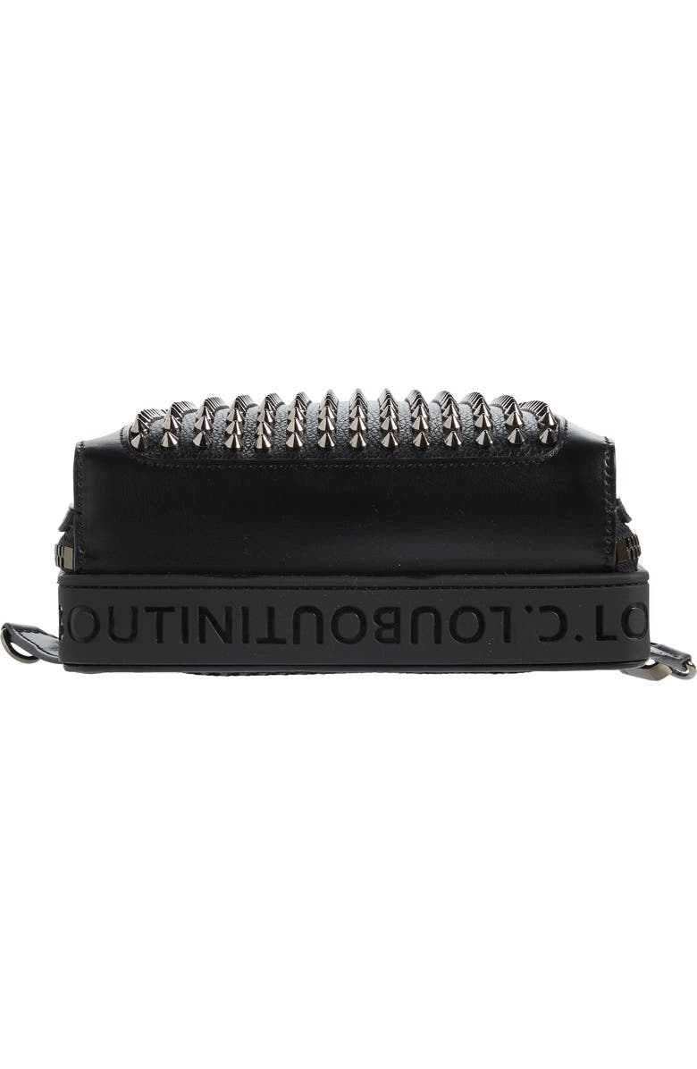 Christian Louboutin Loubifunk Spike Panel Calfskin Backpack, Alternate, color,