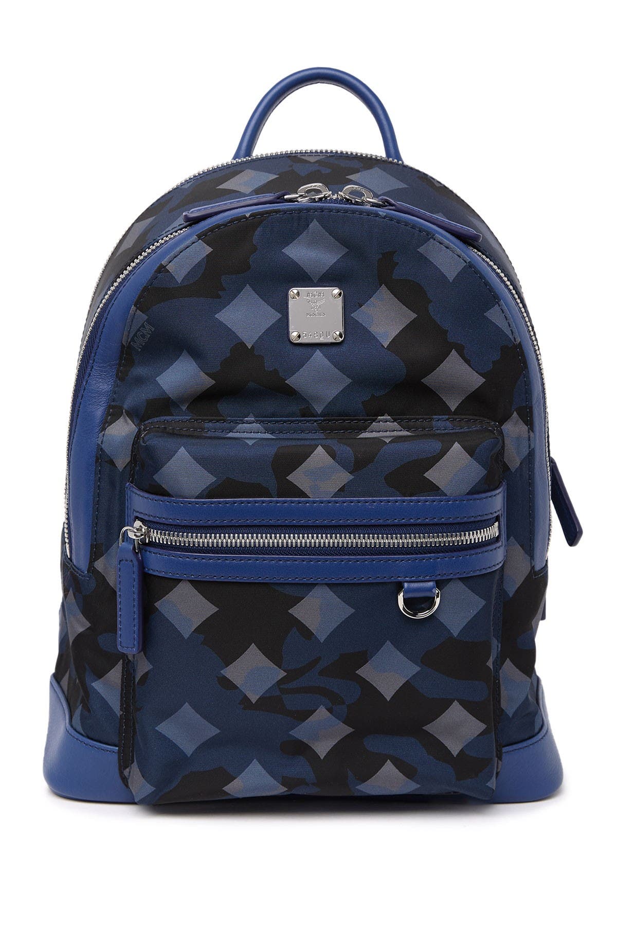 MCM Dieter Munich Lion Camo Backpack, Main, color, 