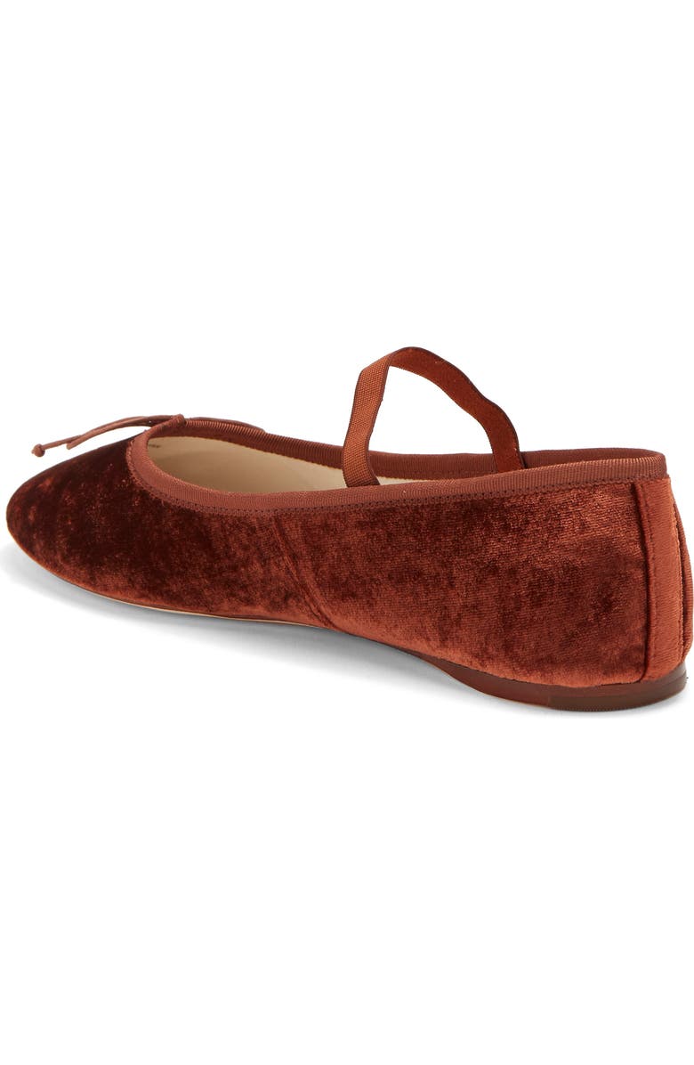 Loeffler Randall Leonie Velvet Ballet Flat, Alternate, color,