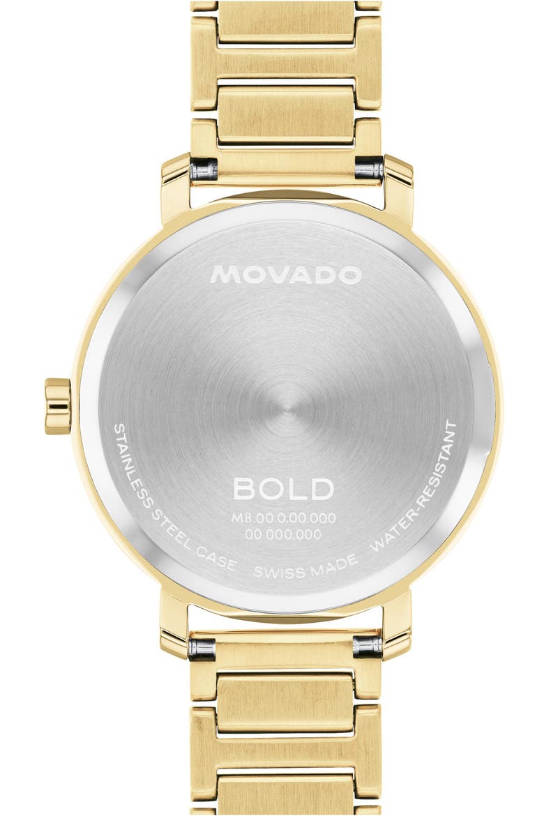 Bold Evolution 2.0 Bracelet Watch, 34mm, Alternate, color, GOLD
