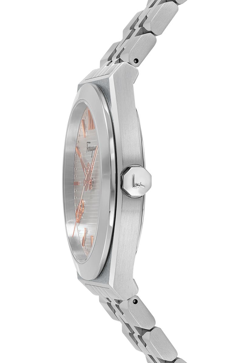 FERRAGAMO Vega Bracelet Watch, 40mm, Alternate, color, 