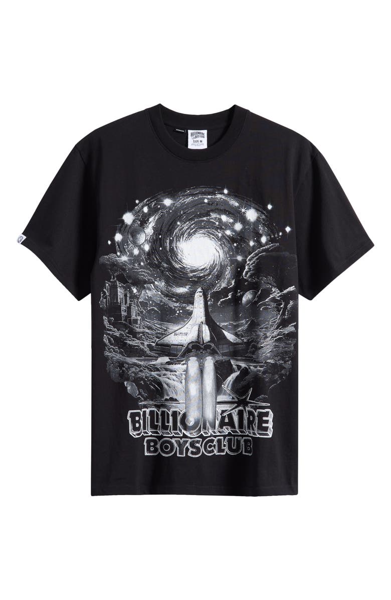 Billionaire Boys Club BB Grey Horizon Graphic T-Shirt, Alternate, color, 