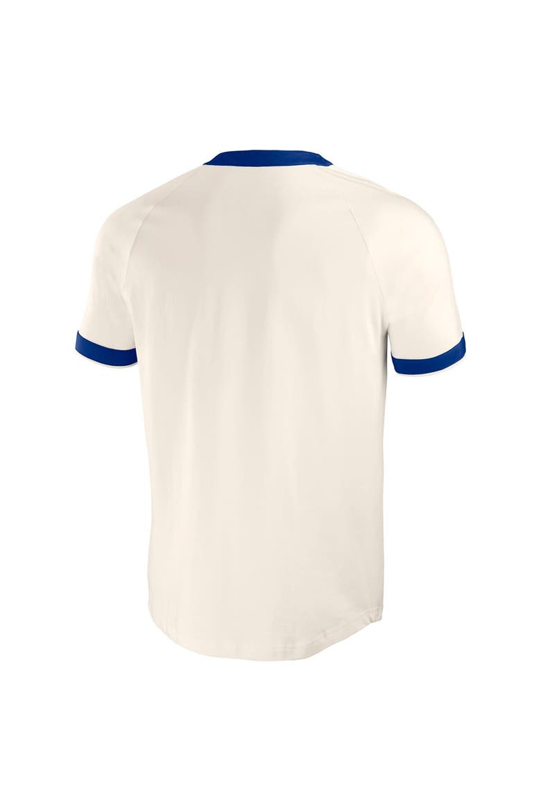 Men's Darius Rucker Collection by Fanatics White Kansas City Royals Henley Raglan T-Shirt, Alternate, color, White