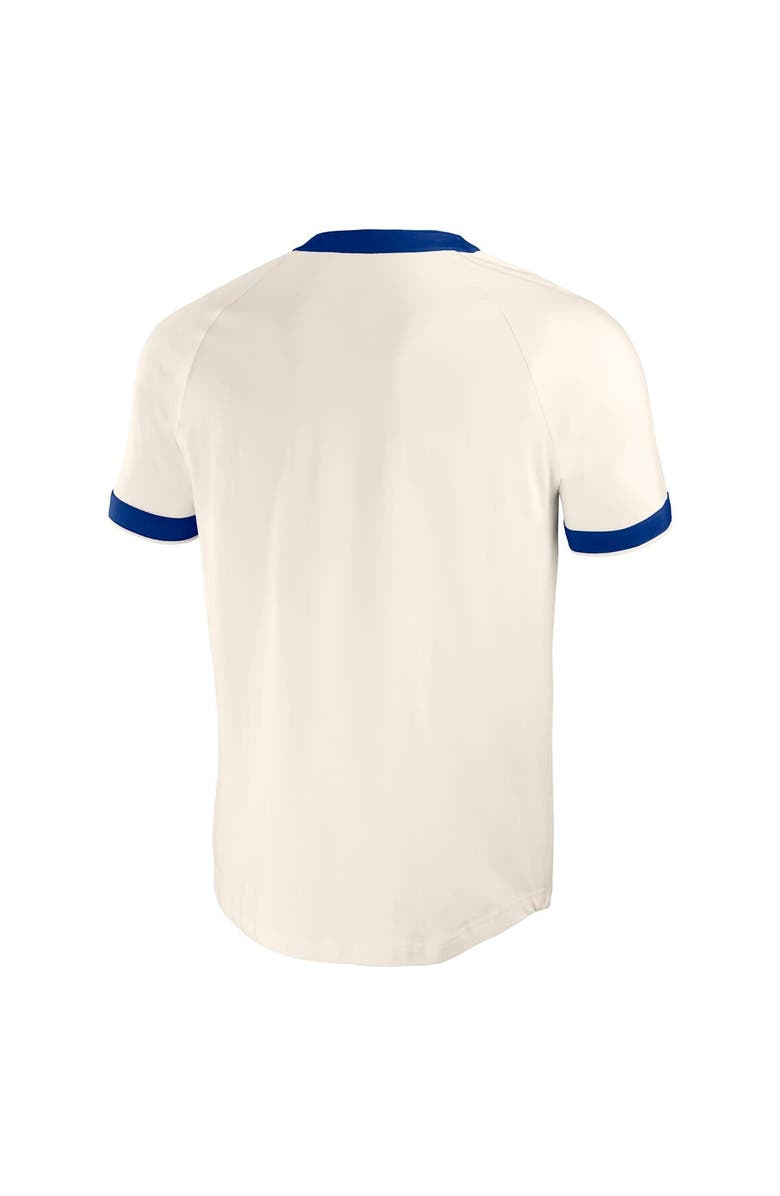 Darius Rucker Collection by Fanatics Men's Darius Rucker Collection by Fanatics White Kansas City Royals Henley Raglan T-Shirt, Alternate, color, White