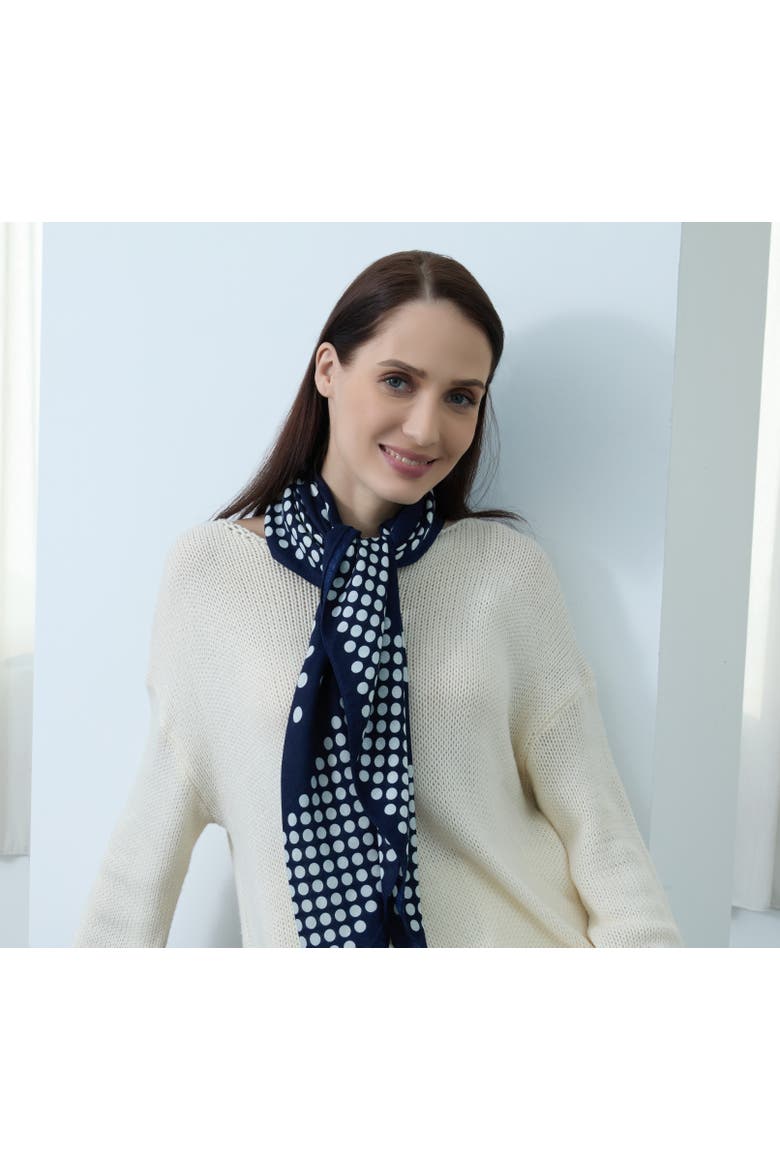 The Sutton Scarf, Main, color, Blue/White