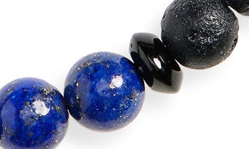 Caputo & Co Terra Slider Bracelet In Lapis Lazuli