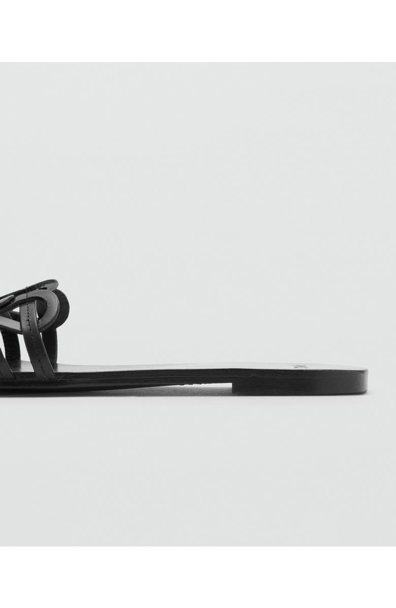 MANGO Slide Sandal, Alternate, color, Black