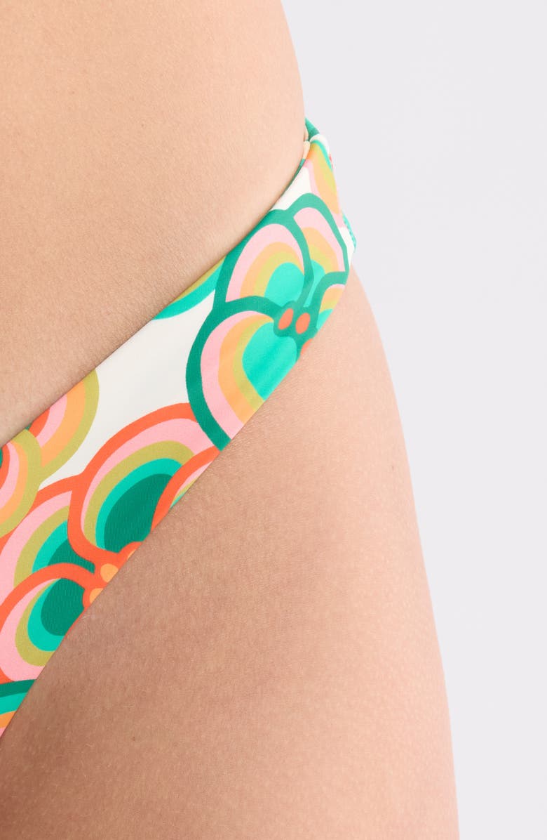 Billabong Mami Wata Reversible Hike Bikini Bottoms, Alternate, color, White Multi