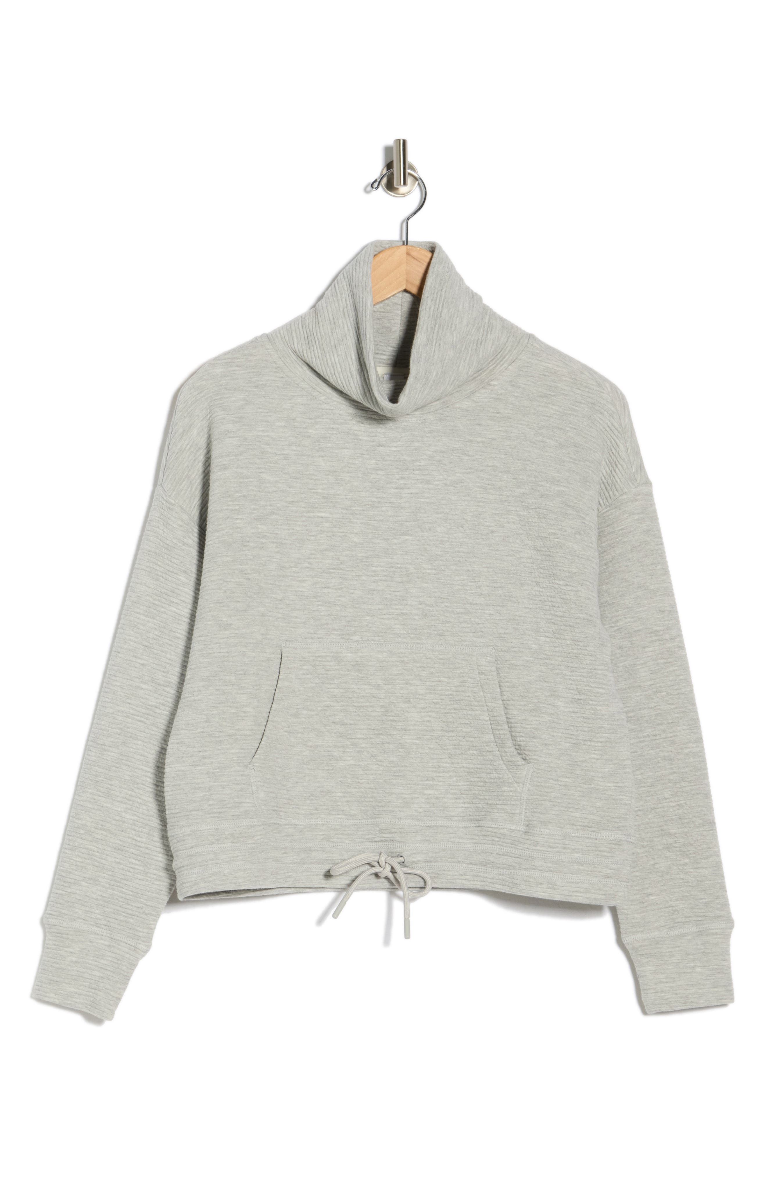 90 DEGREE BY REFLEX Eva Ottoman Cotton Blend Sweatshirt